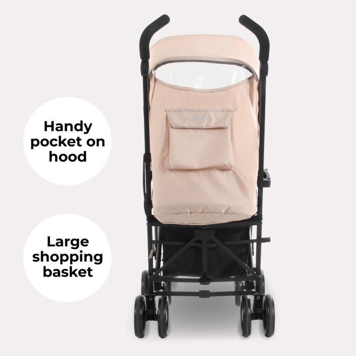 My Babiie MB01 Lightweight Stroller - Blush Pink