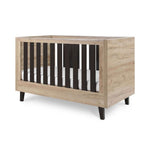 Tutti Bambini Como Cot Bed - Distressed Oak/Slate Grey