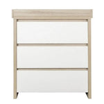 Tutti Bambini Modena Chest Changer - White and Oak COLLECTION ONLY