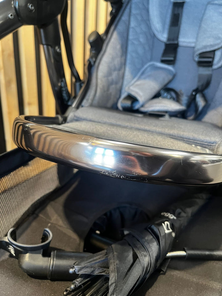 PRE LOVED egg2 Double Pushchair - Quartz