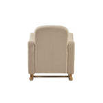Bebe & Beyond Soother Nursing Chair + Stool – Boucle Collection Oat