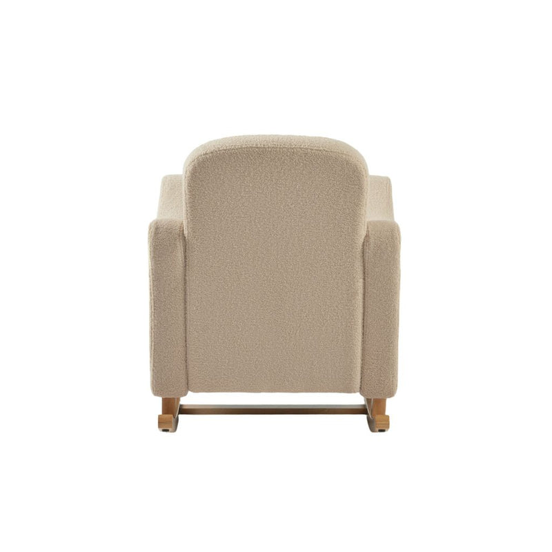 Bebe & Beyond Soother Nursing Chair + Stool – Boucle Collection Oat