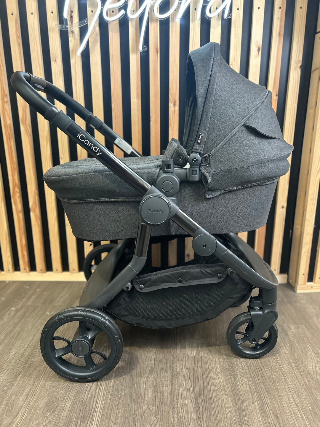 PRE LOVED iCandy Orange3 Pushchair Bundle - Slate Grey Marl