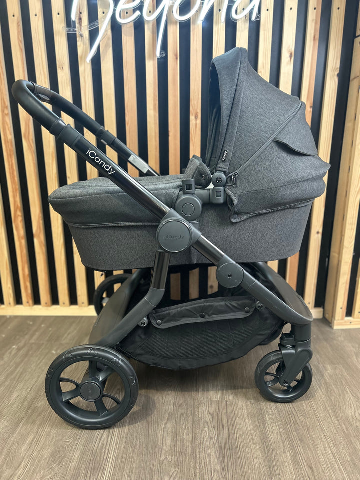 PRE LOVED iCandy Orange3 Pushchair Bundle - Slate Grey Marl