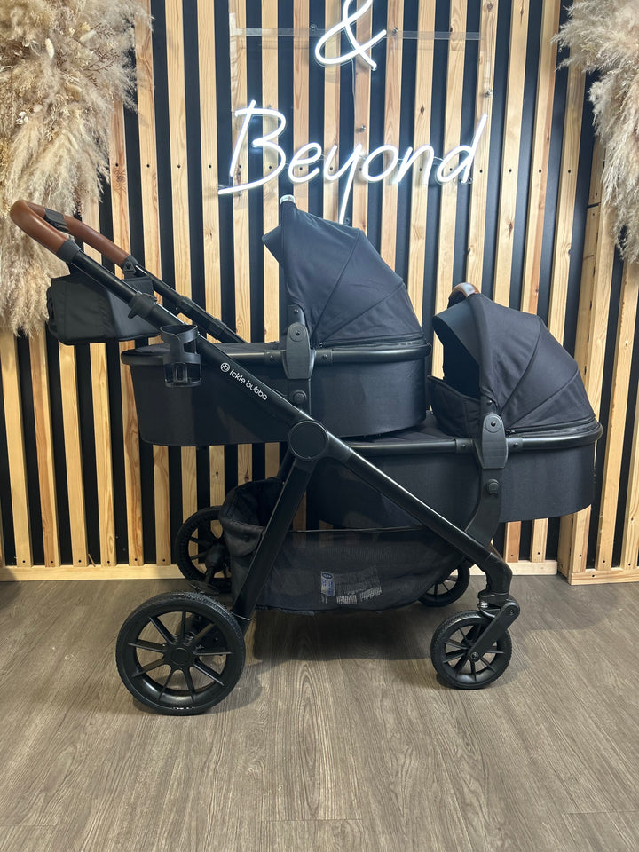 PRE LOVED Ickle Bubba Virgo Twin Bundle - Black