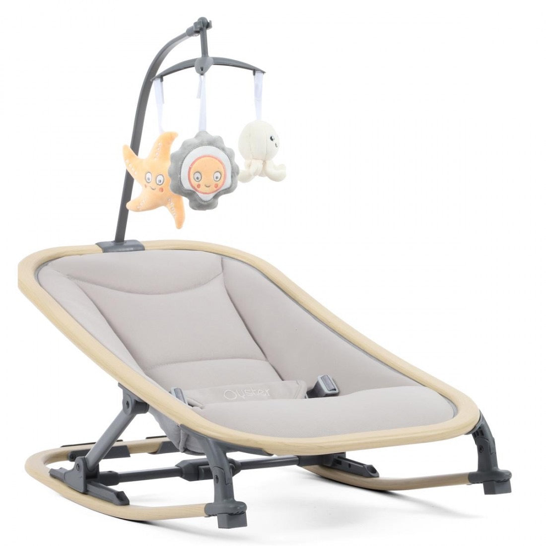 Oyster Rocker Chair - Stone