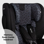 My Babiie MBCS80 Foldable Toddler to Booster R129 Car Seat with Isofix - Black Leopard