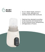 Babymoov NutriSmart+ 4in1 Bottle Warmer & Steriliser - Mineral Beige