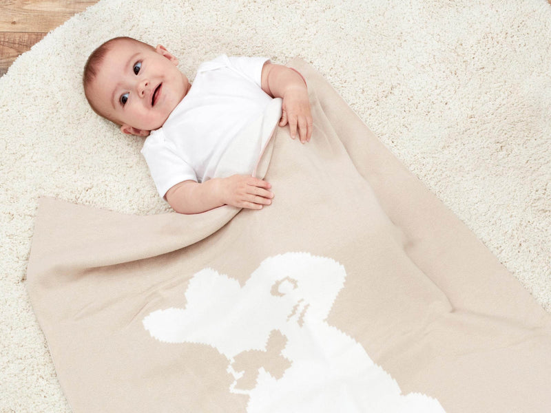 Peter Rabbit Signature Collection - Flopsy Bunny Knitted Blanket & Soft Toy Gift Set