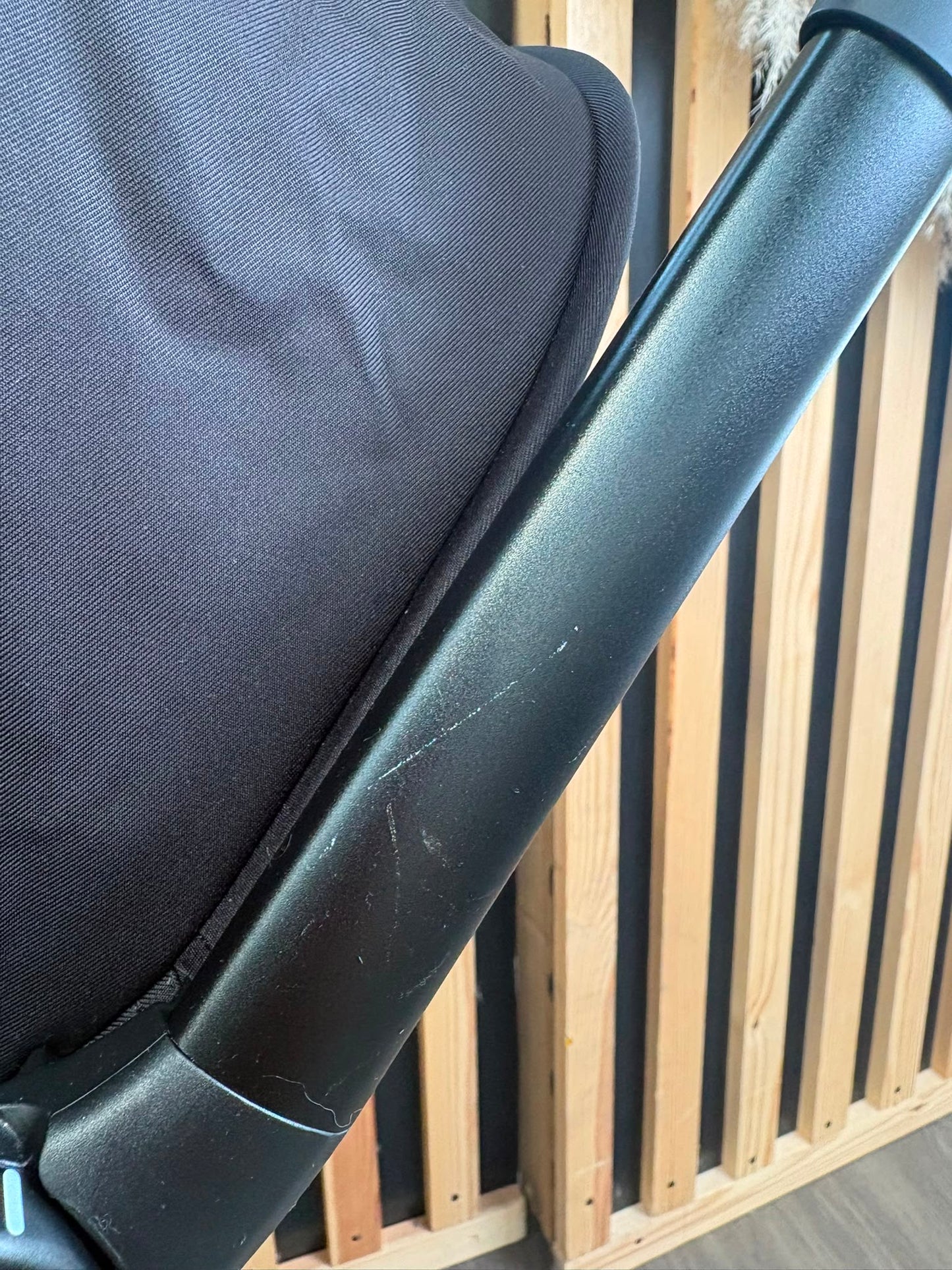 PRE LOVED Bugaboo Butterfly Stroller + Rain Cover - Black