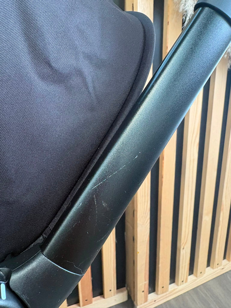 PRE LOVED Bugaboo Butterfly Stroller + Rain Cover - Black