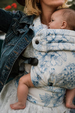 Bizzi Growin Nomad Pure Organic Baby Carrier - Blue Hydrangea