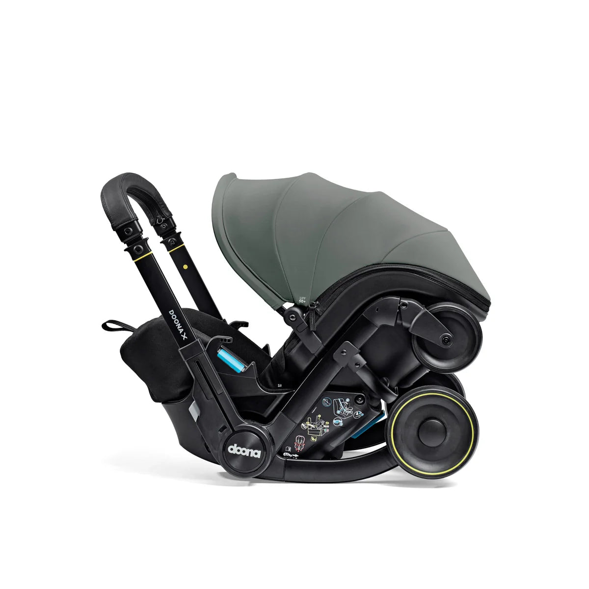 Doona X Car Seat & Stroller - Slate Green/Forest Grey + FREE Essentials Bag Worth £54.99!
