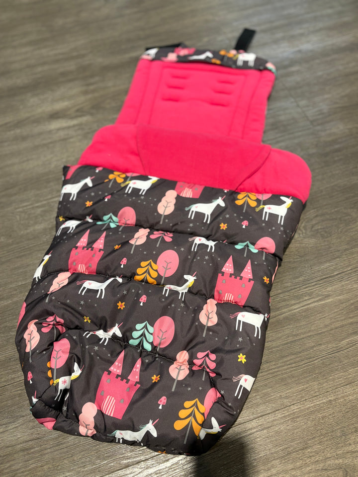 PRE LOVED Cosatto Footmuff - Unicorn Land