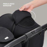 JoviKids Ayla Compact Twin Pushchair - Black