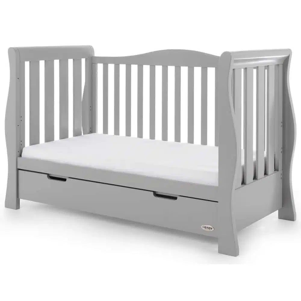 Obaby Stamford Luxe 3 Piece Nursery Room Set – Warm Grey