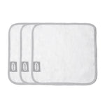 Shnuggle Bamboo Wash Cloths Pack Of 3 - White