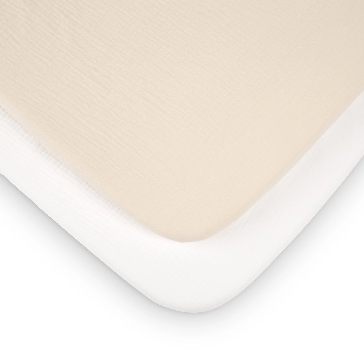 CuddleCo 2 Pack Universal Crib/Co-Sleeper Sheets - Cashmere Waffle
