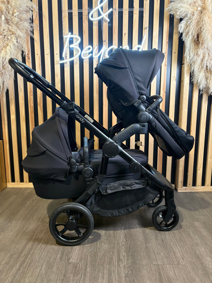 PRE LOVED iCandy Orange3 Double Bundle - Black