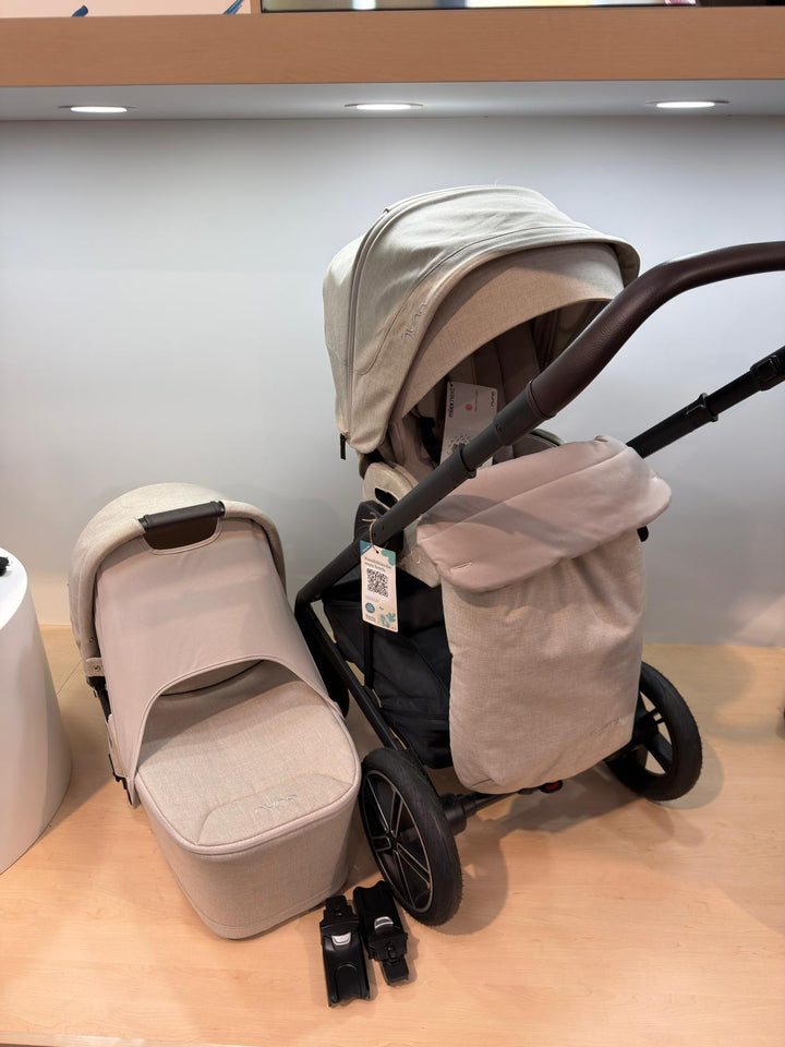 EX DISPLAY Nuna MIXX Next Stroller & Carrycot - Biscotti