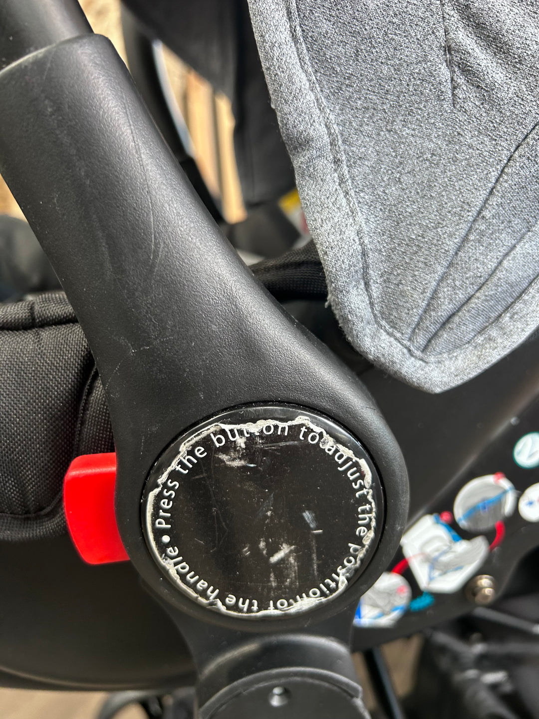 PRE LOVED My Child Easy Twin Stroller - Grey