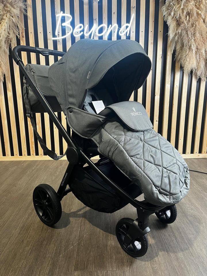 PRE LOVED Venicci Turisso Pram & Pushchair - Rock Grey