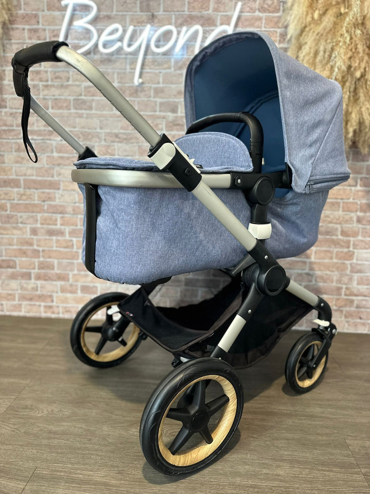 PRE LOVED Bugaboo Fox - Blue Melange