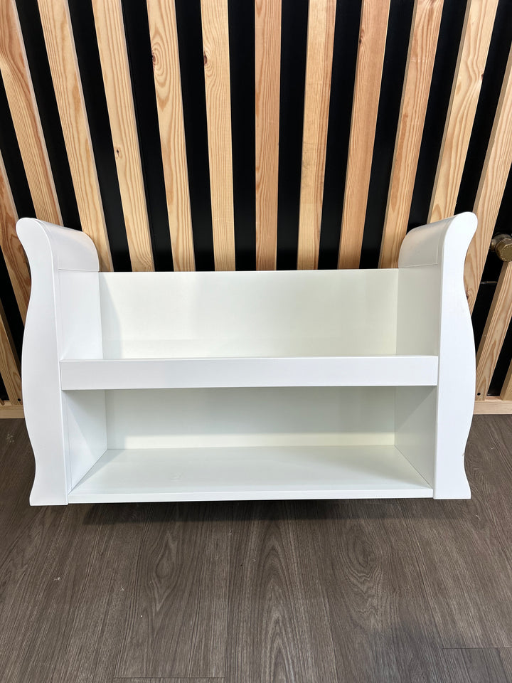 EX DISPLAY Obaby Stamford Sleigh Shelf - White (COLLECTION FROM STORE ONLY)