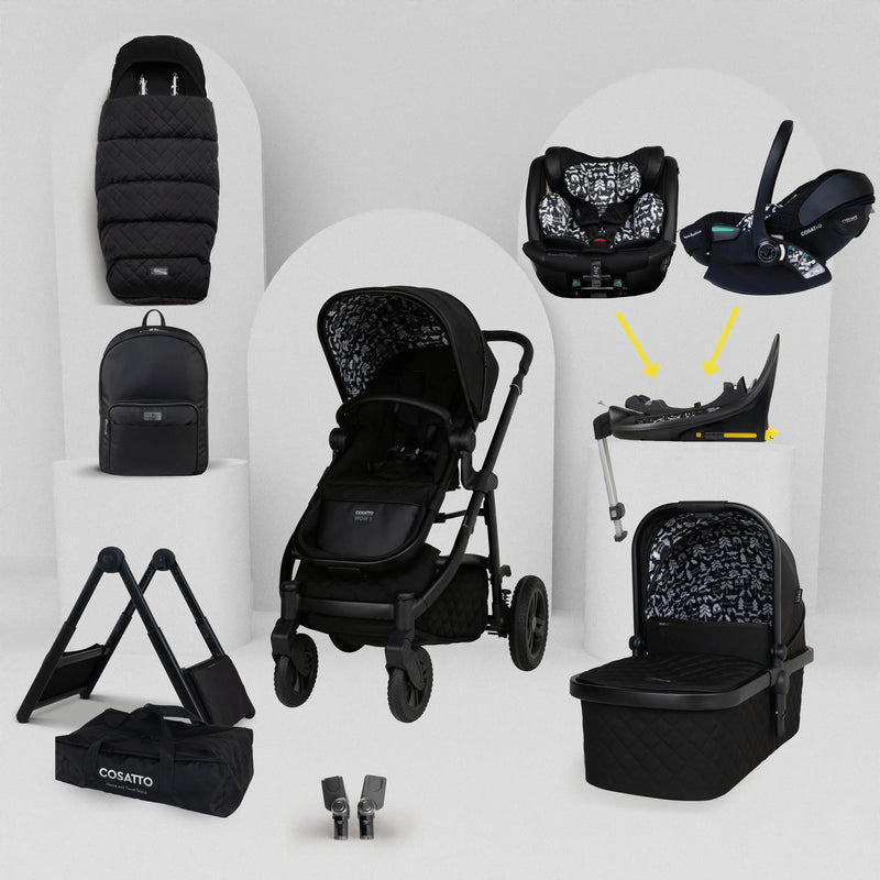 Cosatto Wow 3 Summer Value Bundle - Silhouette