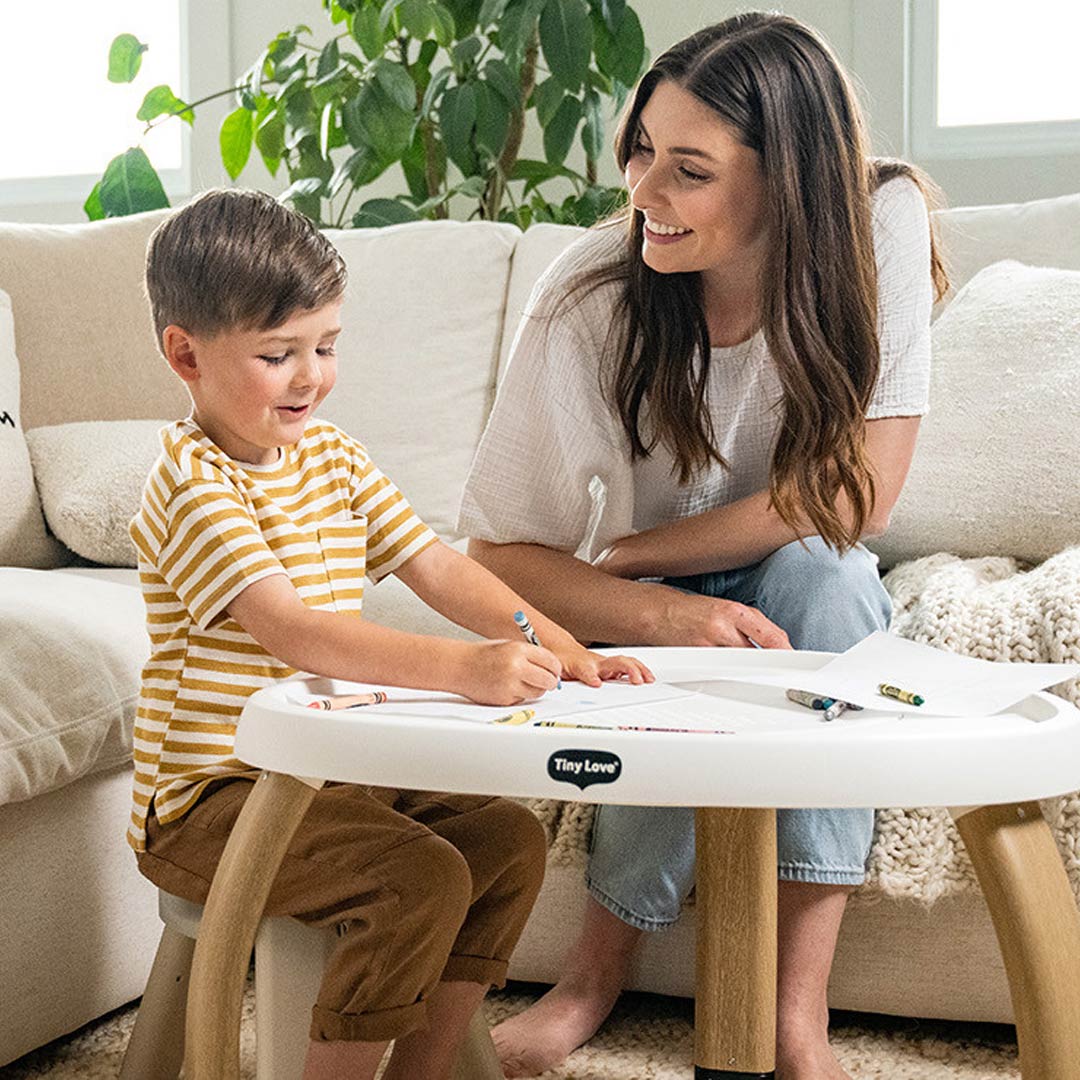 Tiny Love Stationary Activity Center - Black & White