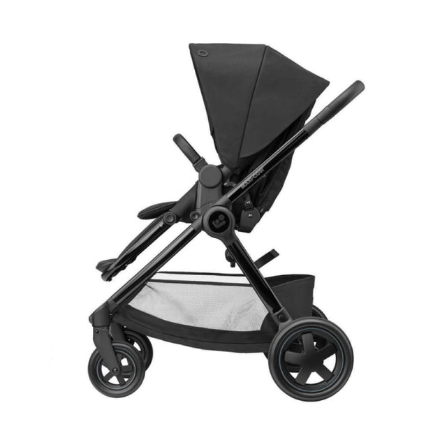 Maxi Cosi Adorra Luxe Stroller With Black Chassis-Twillic Black