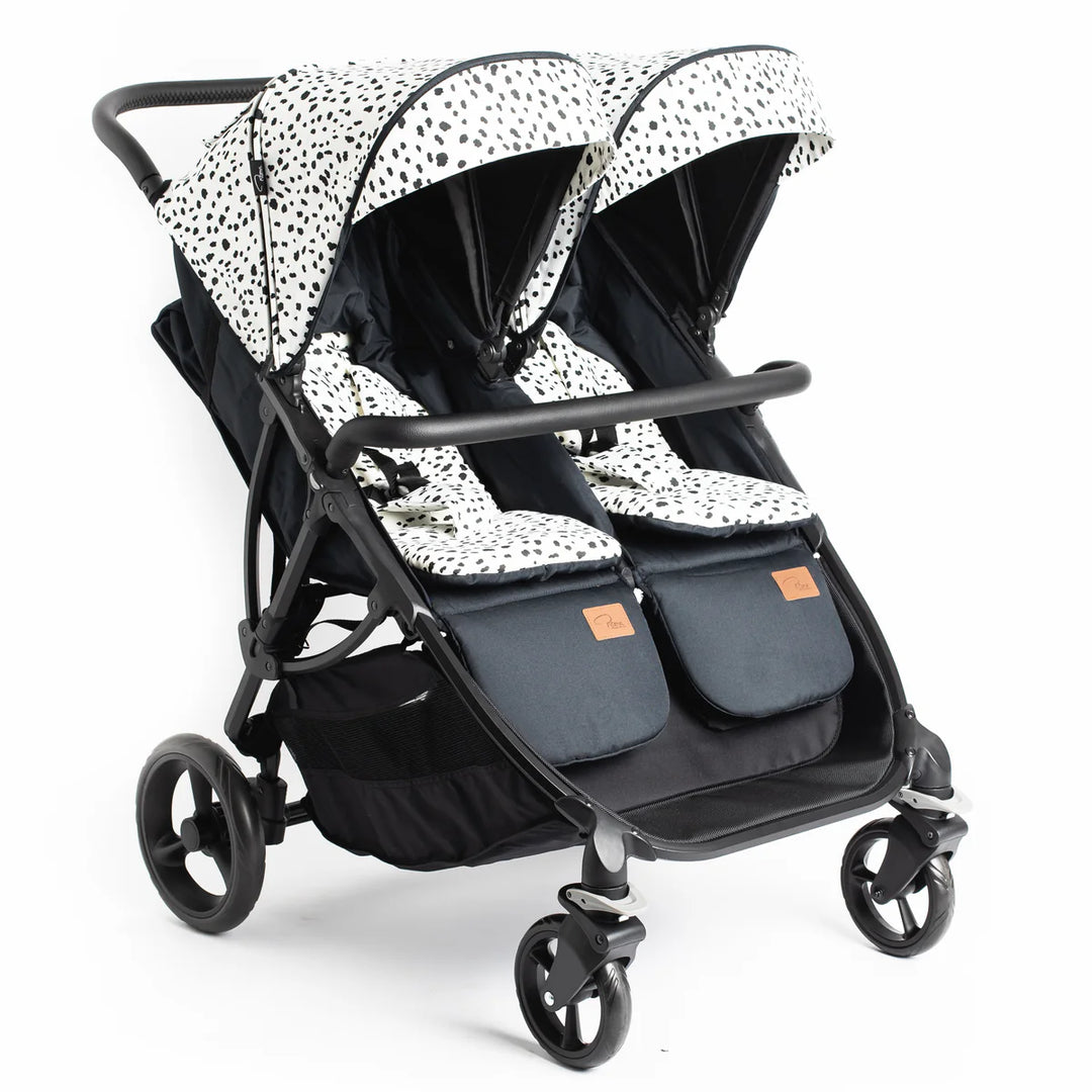 Roma Gemini Double Pushchair - Dalmation