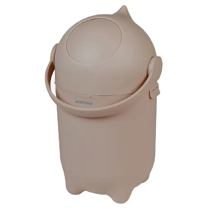 Nattou Dropy Nappy Bin - Taupe