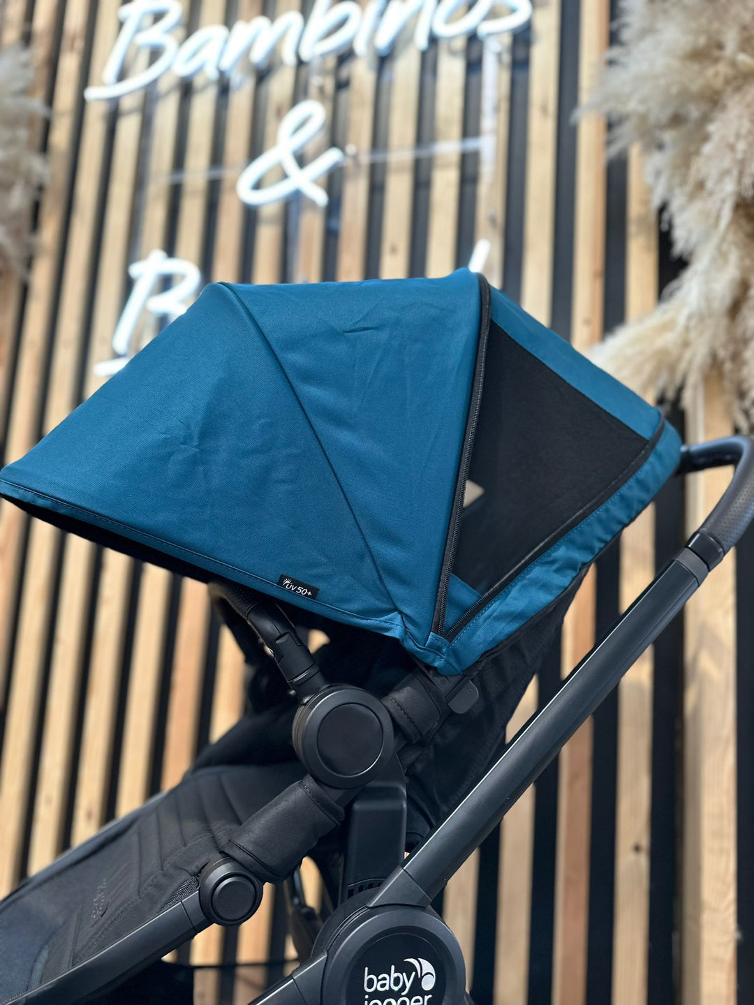 EX DISPLAY Baby Jogger City Sights Deep Teal Stroller Bundle