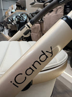 PRE LOVED iCandy Peach 7 Pram, Pushchair + Accessories - Biscotti