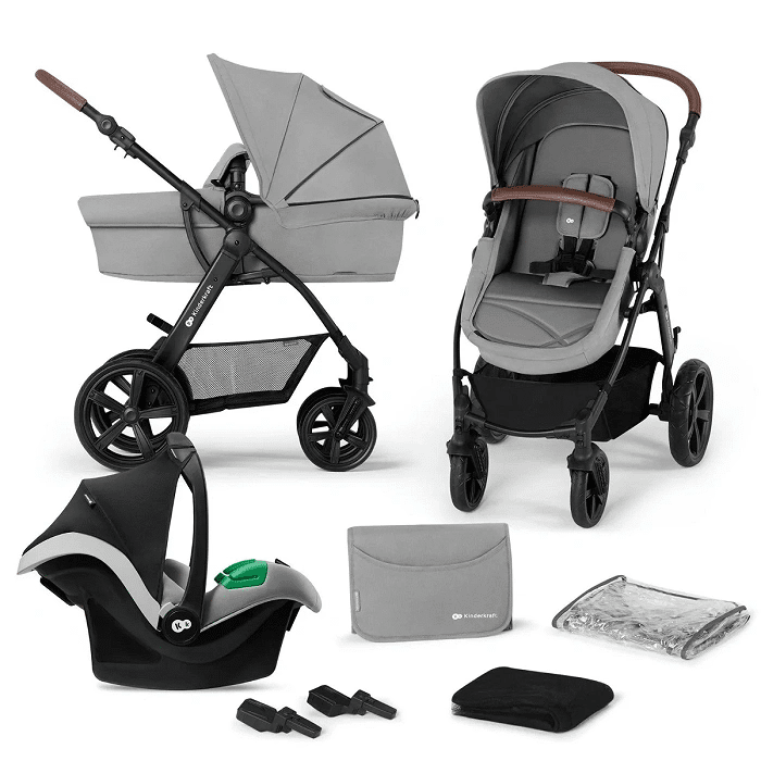 Kinderkraft Moov CT 3 in 1 Travel system - Grey