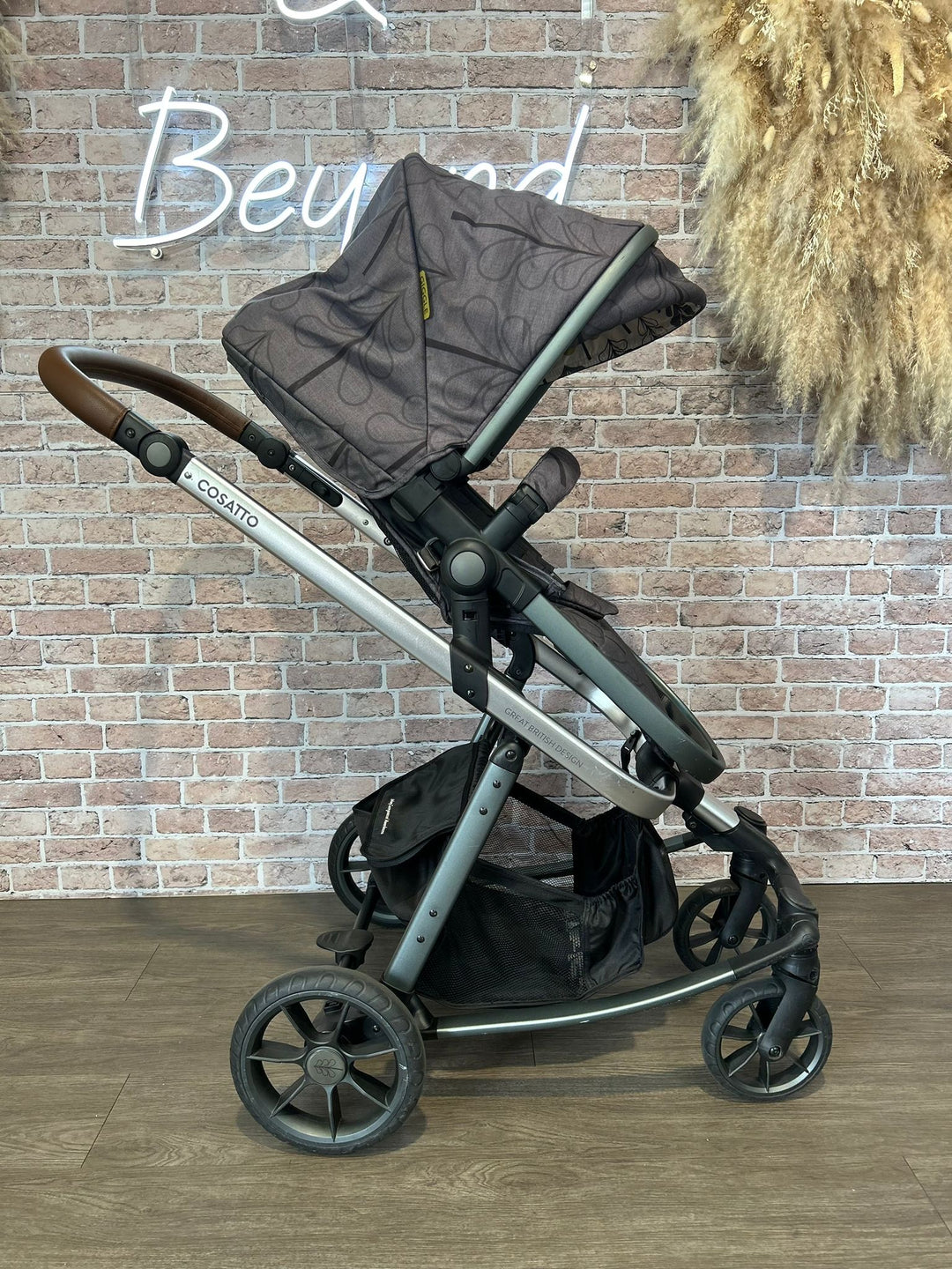 PRE LOVED Cosatto Giggle Quad Pram and Pushchair - Fika Forest