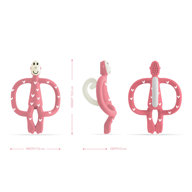 Matchstick Monkey Teething Toy Love Heart - Limited Edition