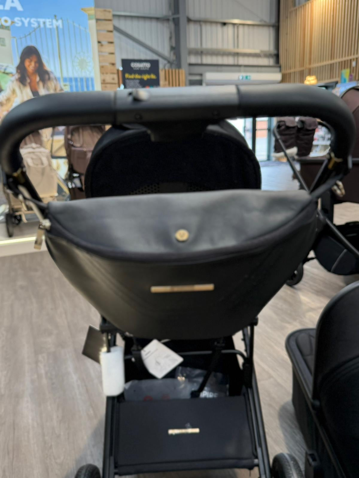 EX DISPLAY Venicci Empire Pram + Pushchair - Ultra Black