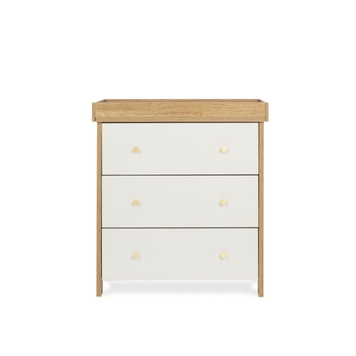 Obaby Nika 3 Piece Set - Oak & White