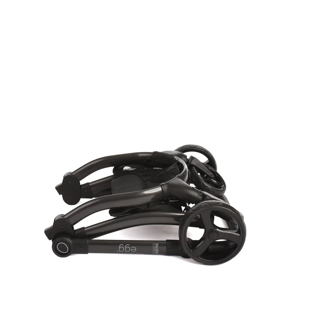 egg Dolls Pram by Roma - Houndstooth Silver (2025)