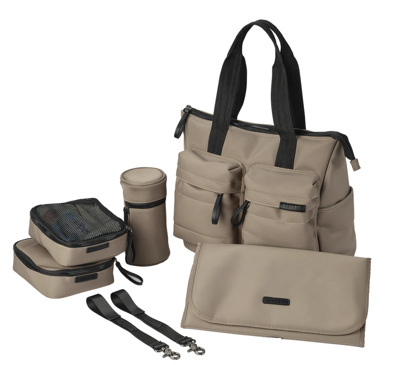 Bababing Rosy Tote Changing Bag - Taupe