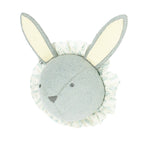 Fiona Walker Baby Rabbit with Vintage Ruff Head Mini - Blue