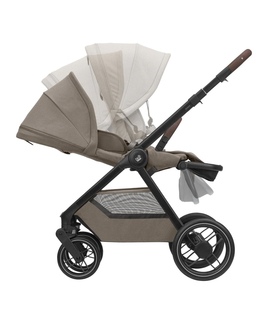 Maxi Cosi Oxford+ Pram & Pushchair - Twillic Truffle