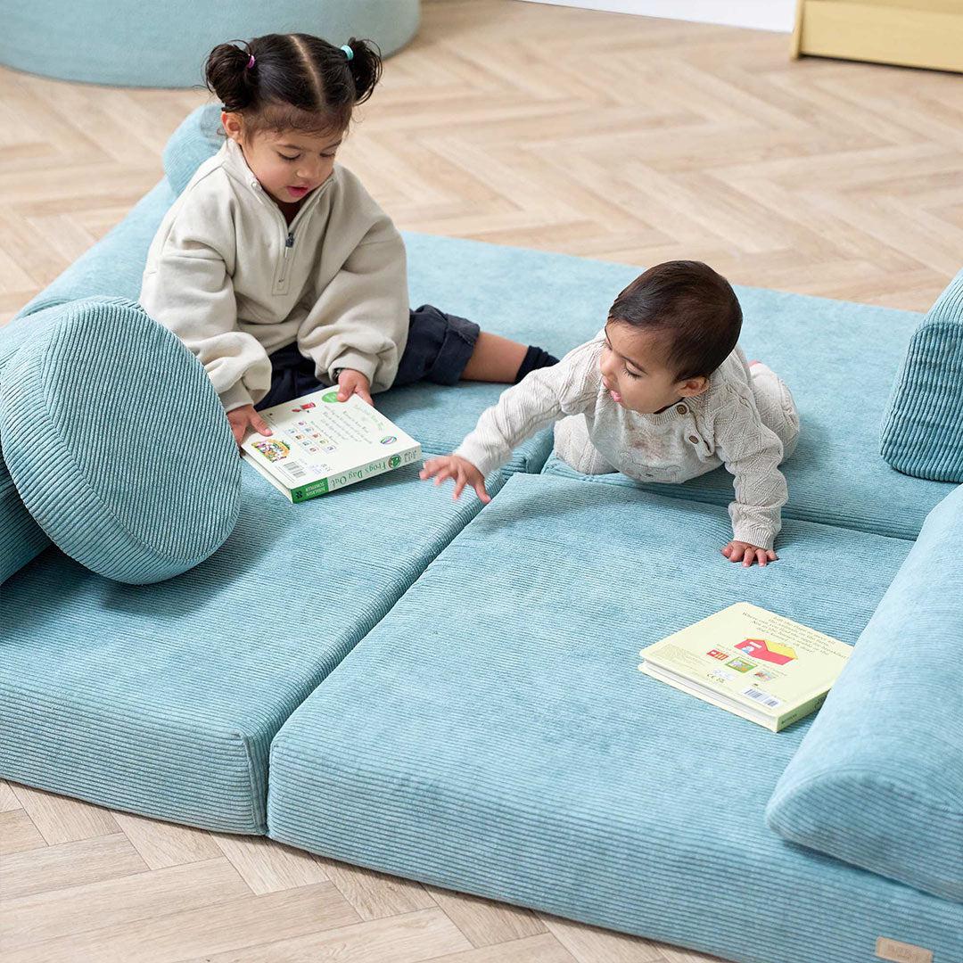 Tutti Bambini Playrama Montessori Kids Play Sofa - Ocean Stone