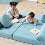 Tutti Bambini Playrama Montessori Kids Play Sofa - Ocean Stone