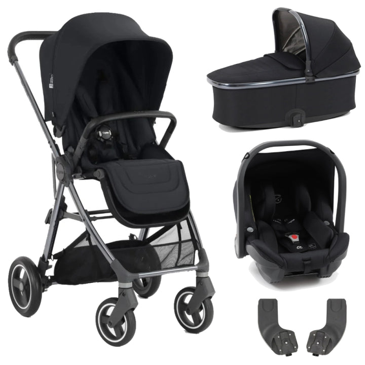 Babystyle Gravity+ 4 Piece Travel System - Carbonite