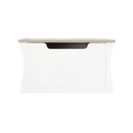 CuddleCo Clara Storage Box - White & Ash