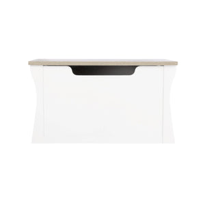 CuddleCo Clara Storage Box - White & Ash