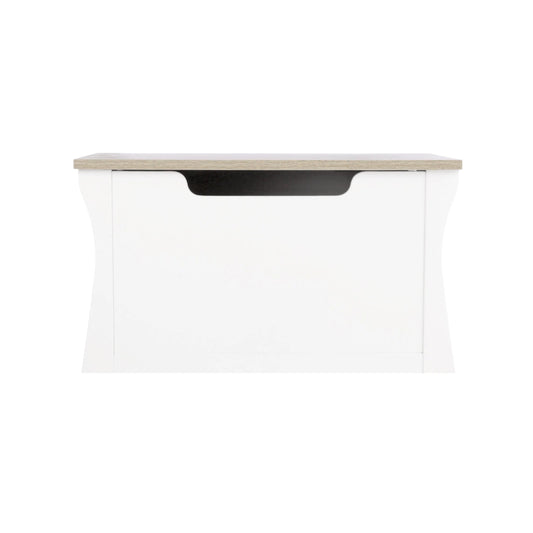 CuddleCo Clara Storage Box - White & Ash